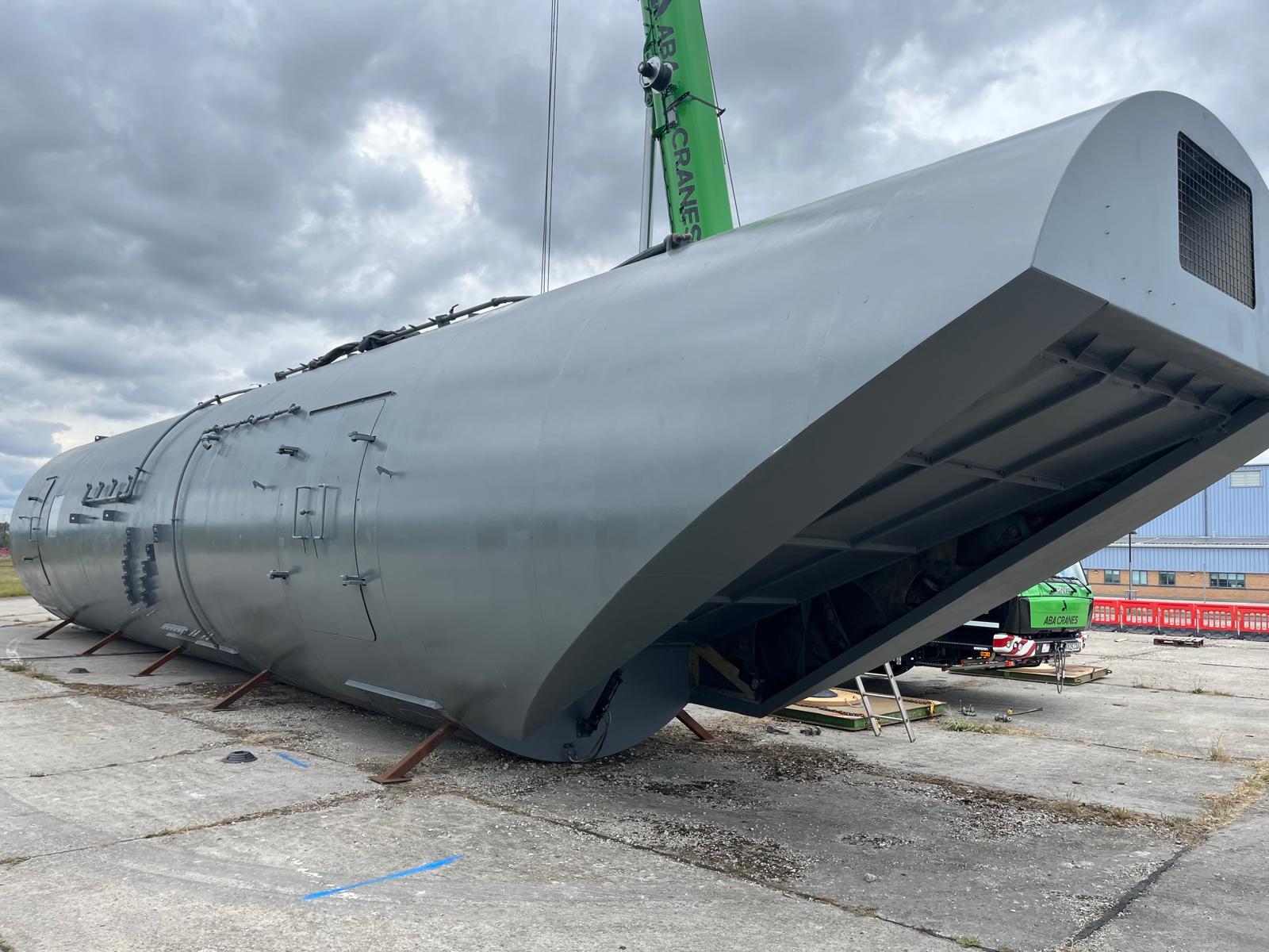 Refurbished rig prepared for upcoming installation at RAF site